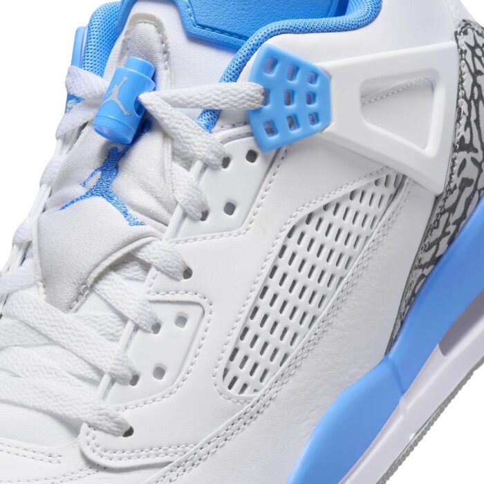 NIKE AIR JORDAN SPIZIKE LOW WHITE WOLF GREY ANTHRACITE UNIVERSITY BLUE FQ1759 141 - Image 4