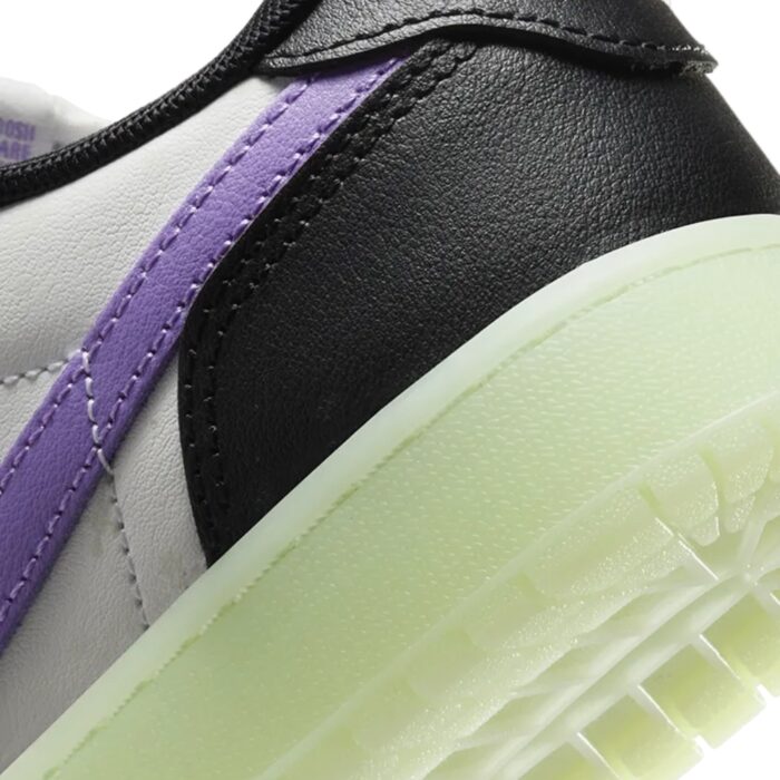 NIKE AIR JORDAN 1 LOW RETRO BLACK RASPBERRY HF0410 001 - Image 4