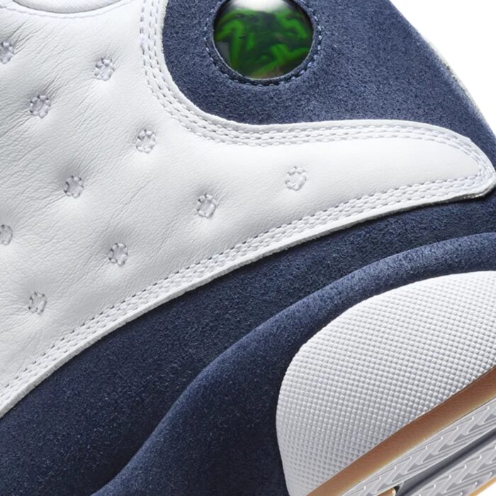 NIKE AIR JORDAN 13 WHITE MIDNIGHT NAVY 414571 140 - Image 4