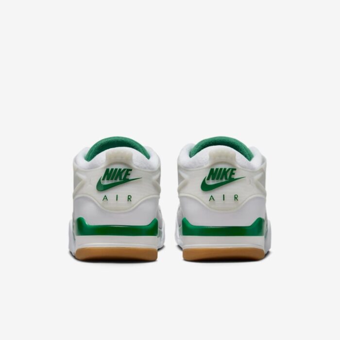 NIKE AIR JORDAN 4 RM PINE GREEN WHITE NEUTRAL GREY WOLF GREY VARSITY RED GUM DARK BROWN FQ7939 103 - Image 3