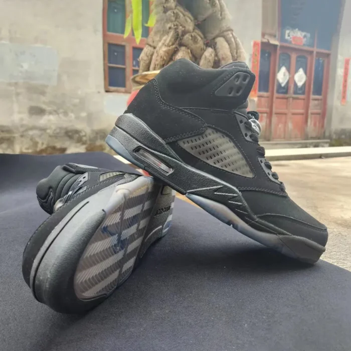 NIKE AIR JORDAN 5 BLACK CAT FZ2239 001 - Image 5