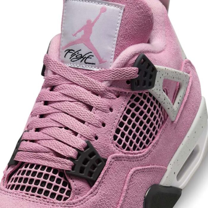 NIKE AIR JORDAN 4 ORCHID NEUTRAL GREY BLACK WHITE AQ9129 501 - Image 4
