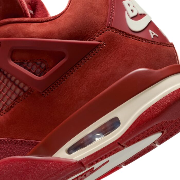 NIKE AIR JORDAN 4 X NIGEL SYLVESTER BRICK BY BRICK FIREWOOD ORANGE SAIL CINNABAR HF4340 800 - Image 6