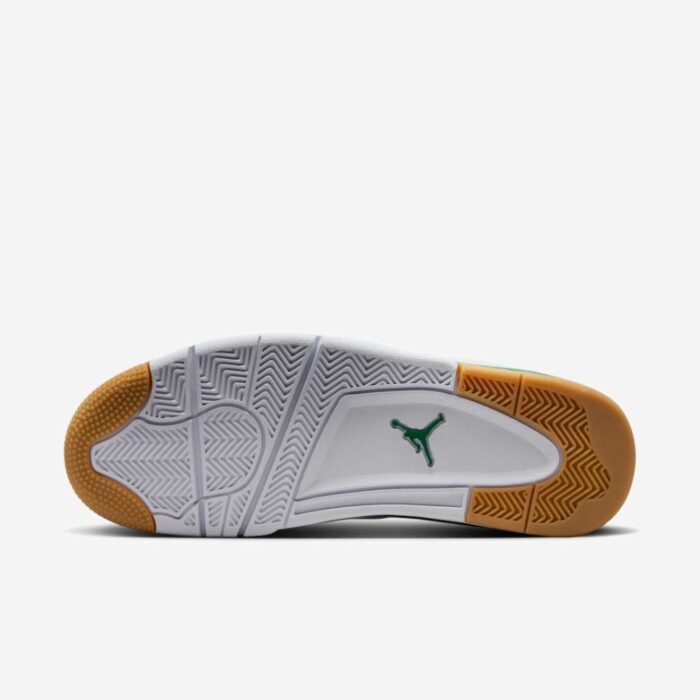 NIKE AIR JORDAN 4 RM PINE GREEN WHITE NEUTRAL GREY WOLF GREY VARSITY RED GUM DARK BROWN FQ7939 103 - Image 5