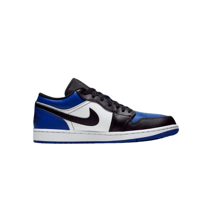 NIKE AIR JORDAN 1 LOW ROYAL TOE WHITE BLACK CQ9446 400 - Image 2
