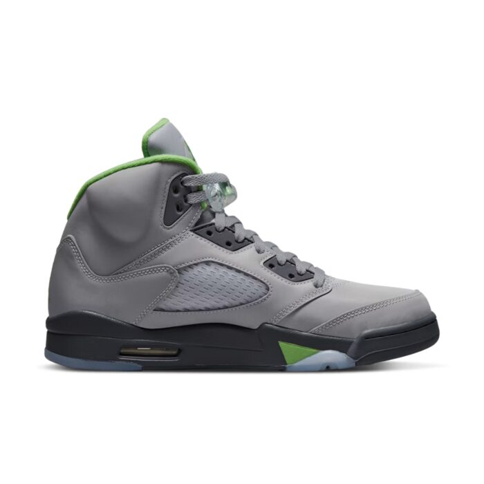 NIKE AIR JORDAN 5 GREEN BEAN FLINT GREY SILVER DM9014 003 - Image 2