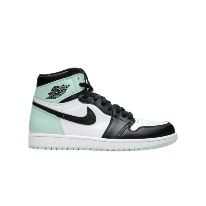 NIKE AIR JORDAN 1 RETRO HIGH IGLOO WHITE IGLOO BLACK 861428 100 - Image 2