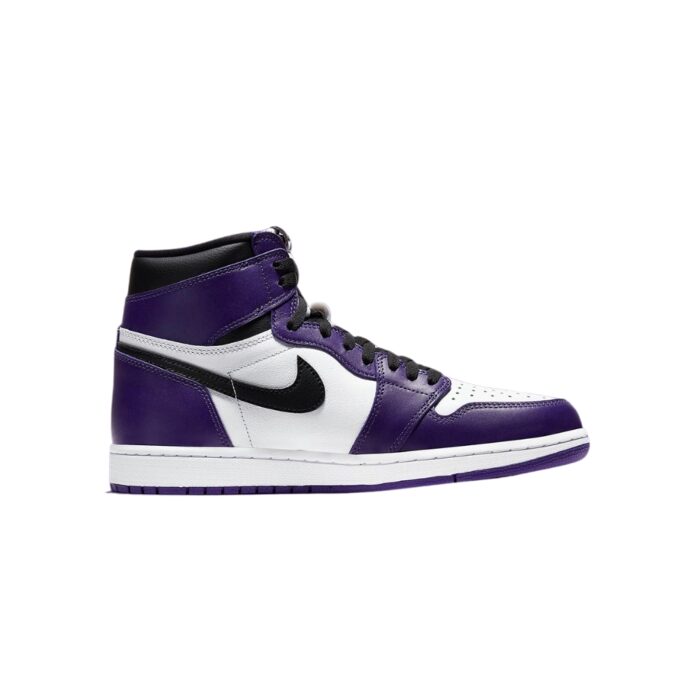 NIKE AIR JORDAN 1 RETRO HIGH COURT PURPLE WHITE BLACK 555088 500 - Image 2