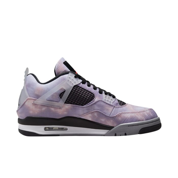 NIKE AIR JORDAN 4 ZEN MASTER AMETHYST WAVE BRIGHT CRIMSON BLACK CEMENT GREY DH7138 506 - Image 2