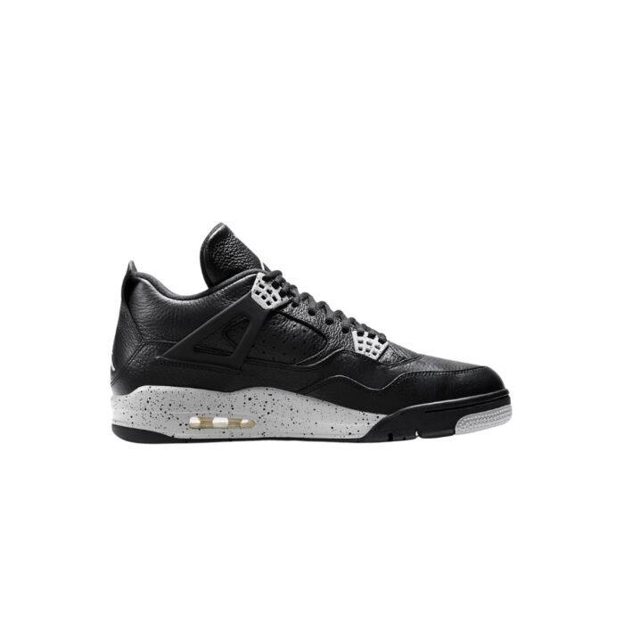 NIKE AIR JORDAN 4 RETRO OREO BLACK TECH GREY BLACK 314254 033 - Image 2