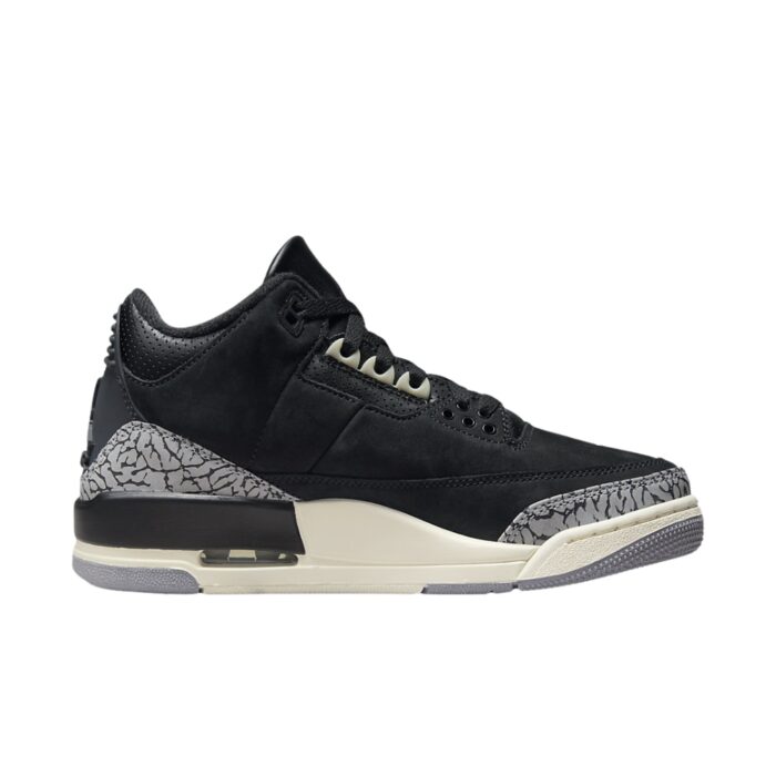 NIKE AIR JORDAN 3 OFF NOIR BLACK COCONUT MILK CEMENT GREY CK9246 001 - Image 2