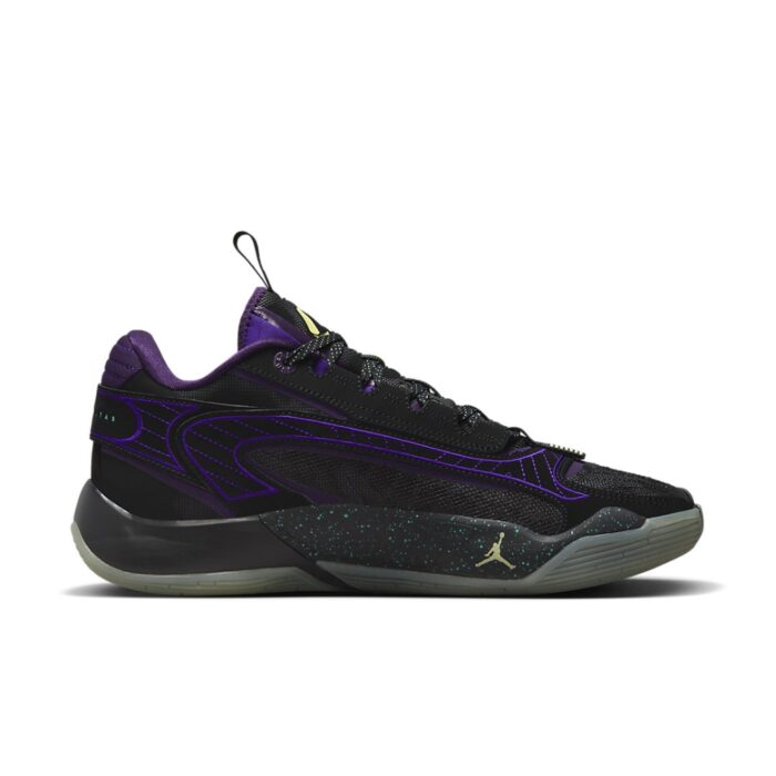 NIKE JORDAN LUKA SPACE HUNTER BLACK GLOW GRAND PURPLE AURORA GREEN PINK BLAST DX8733 001 - Image 2