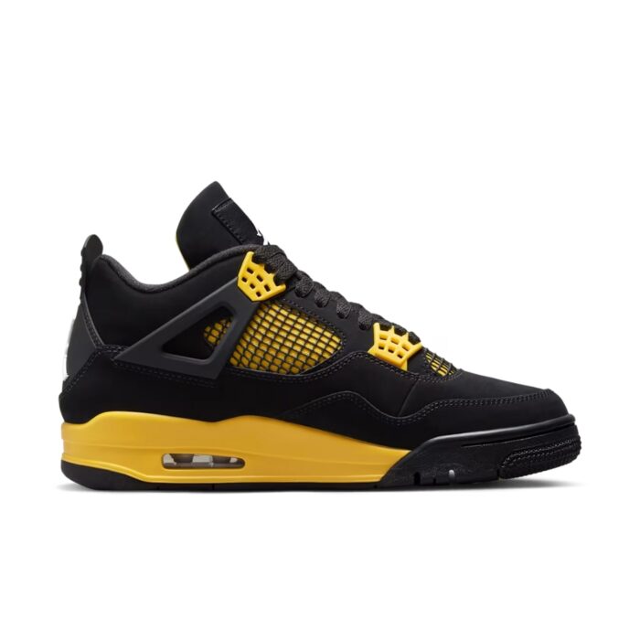 NIKE AIR JORDAN 4 GIANTS YELLOW BLACK DH6927 017 - Image 2
