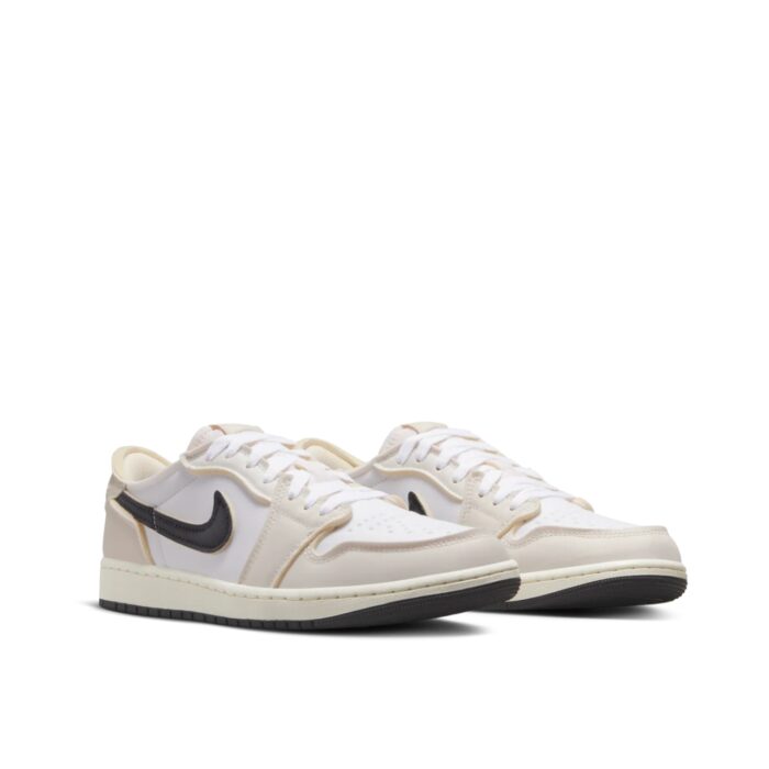 NIKE AIR JORDAN 1 LOW WHITE AND COCONUT MILK DV0982 100