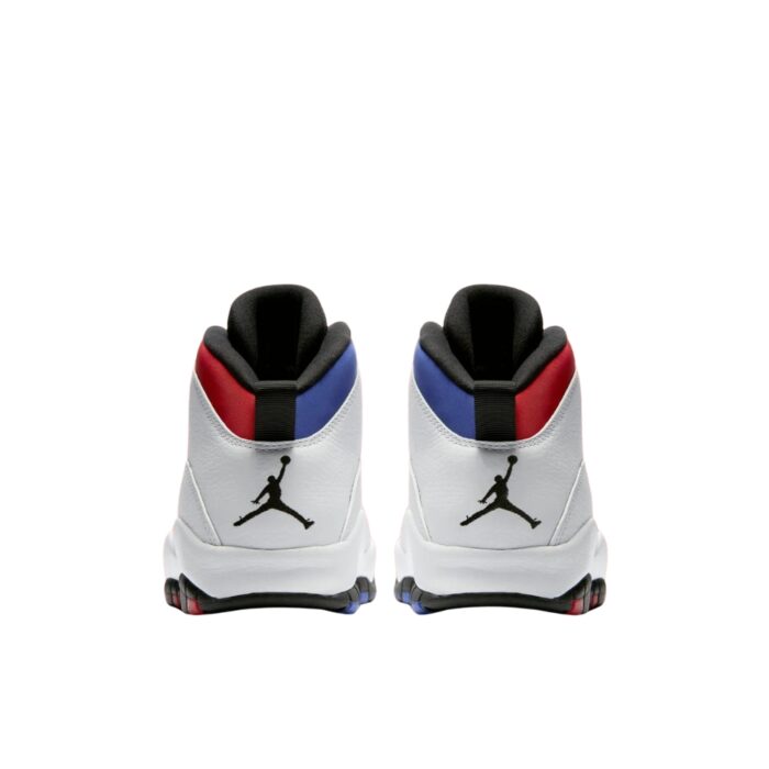 NIKE AIR JORDAN 10 RETRO RUSSEL WESTBROOK WHITE BLACK UNIVERSITY RED HYPER ROYAL 310805 160 - Image 5