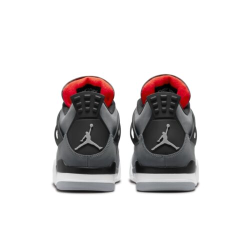 NIKE AIR JORDAN 4 INFRARED DARK GREY INFRARED BLACK CEMENT GREY DH6927 061 - Image 5