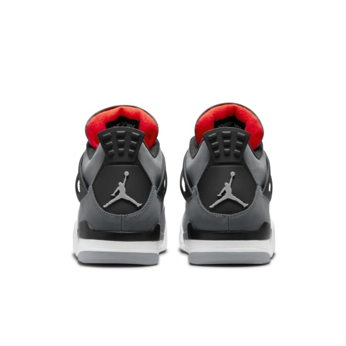NIKE AIR JORDAN 4 INFRARED DARK GREY INFRARED BLACK CEMENT GREY DH6927 061 - Image 5