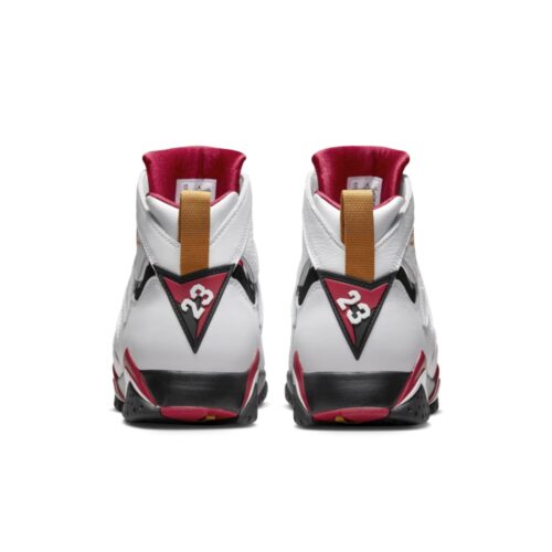 NIKE AIR JORDAN 7 OG CARDINAL WHITE BLACK CARDINAL RED CHUTNEY CU9307 106 - Image 5