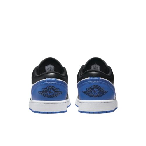 NIKE AIR JORDAN 1 LOW TOE ROYAL BLUE WHITE BLACK 554558 140 - Image 5