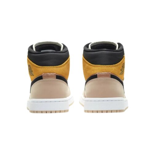 NIKE AIR JORDAN 1 RETRO HIGH TIE DIE W PARTICLE BEIGE BLACK METALLIC RED BRONZE DD2224 200 - Image 5