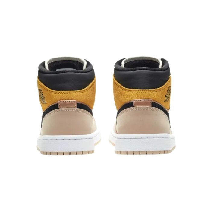 NIKE AIR JORDAN 1 RETRO HIGH TIE DIE W PARTICLE BEIGE BLACK METALLIC RED BRONZE DD2224 200 - Image 5