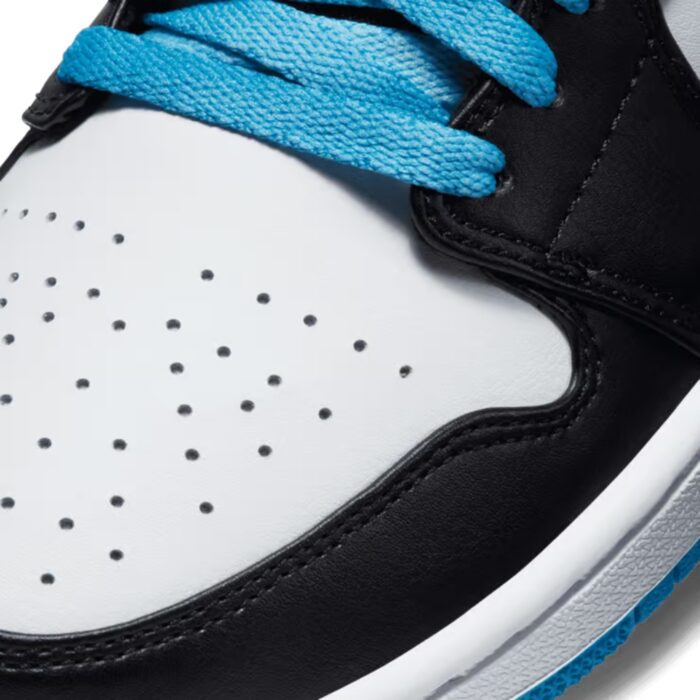NIKE AIR JORDAN 1 LOW LASER BLUE BLACK WHITE CK3022 004 - Image 3