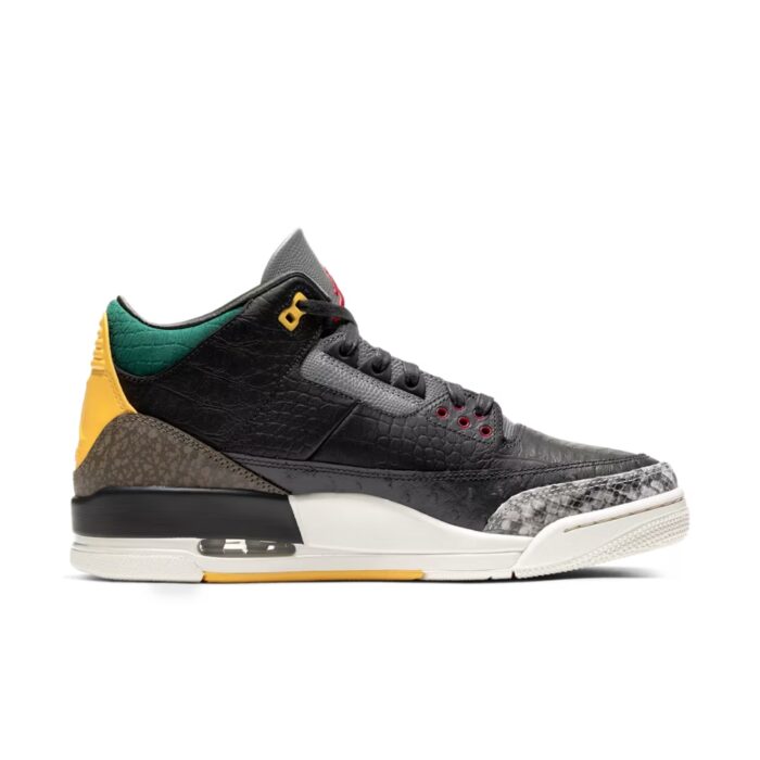 NIKE AIR JORDAN 3 RETRO SE ANIMAL INSTINCT 2 BLACK WHITE GORGE GREEN CV3583 003 - Image 2