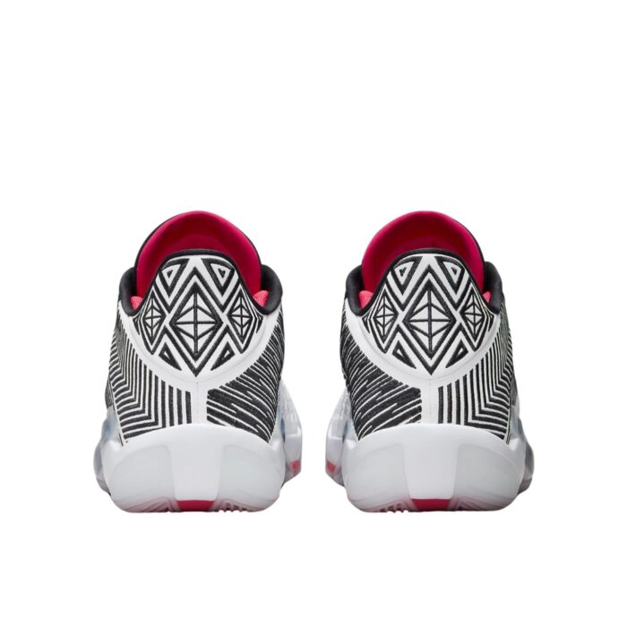NIKE AIR JORDAN 38 LOW FUNDAMENTAL WHITE BLACK SIREN RED FD2326 101 - Image 5
