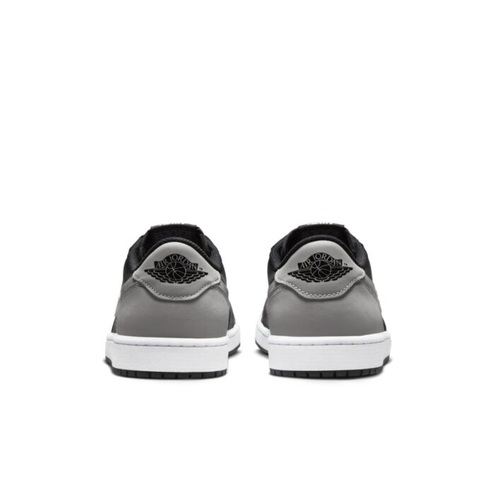 NIKE AIR JORDAN 1 LOW OG SHADOW BLACK MEDIUM GREY WHITE CZ0790 003 - Image 5