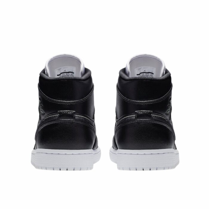 NIKE AIR JORDAN 1 MID MAYBE I DESTROYED THE GAME BLACK WHITE 852542 016 - Image 5