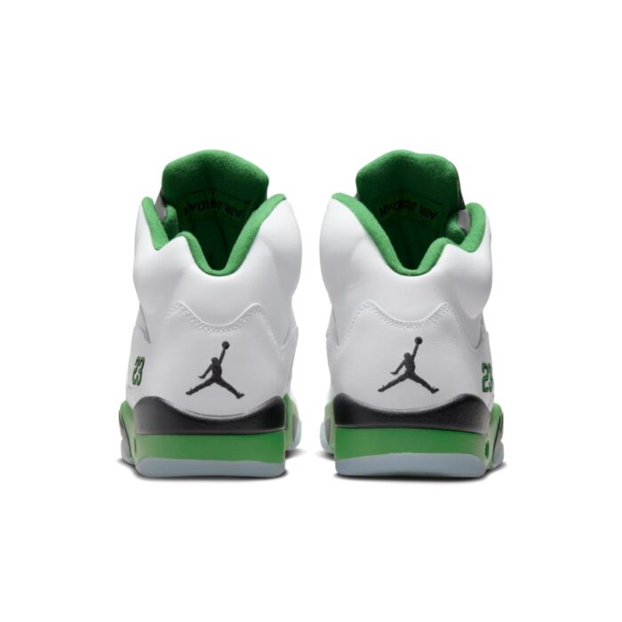 NIKE AIR JORDAN 5 LUCKY GREEN BLACK ICE BLUE WHITE DD9336 103 - Image 5