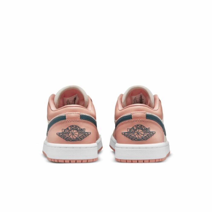 NIKE AIR JORDAN 1 LOW LIGHT MADDER ROOT PINK CREAM BLUE DC0774 800 - Image 5