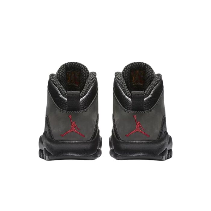 NIKE AIR JORDAN 10 DARK SHADOW TRUE RED BLACK 310805 002 - Image 3