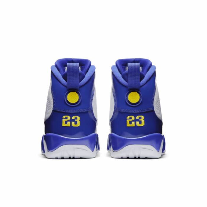 NIKE AIR JORDAN 9 RETRO KOBE BRYANT PE WHITE TOUR YELLOW CONCORD 302370 121 - Image 5