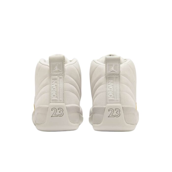 NIKE AIR JORDAN 12 RETRO PHANTOM METALLIC GOLD WHITE FD9101 007 - Image 5