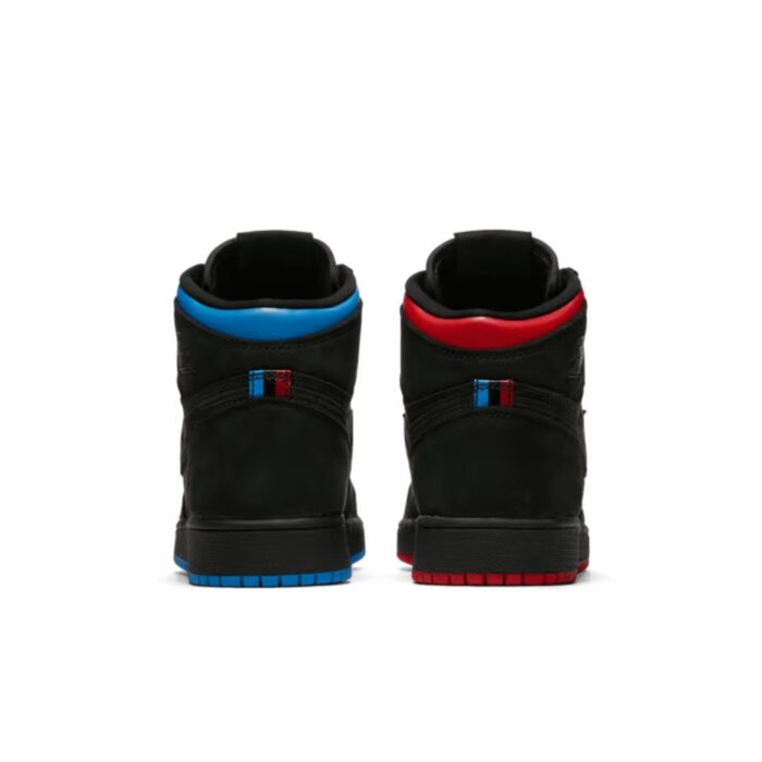 NIKE AIR JORDAN 1 RETRO HIGH OG QUAI54 GS BLACK ITALY BLUE UNIVERSITY RED AH1041 054 - Image 5