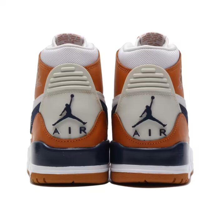 NIKE AIR JORDAN LEGACY 312 TRAINER 3 NRG WHITE MIDNINGHT NAVY GINGER LIGHT BONE AQ4160 140 - Image 5