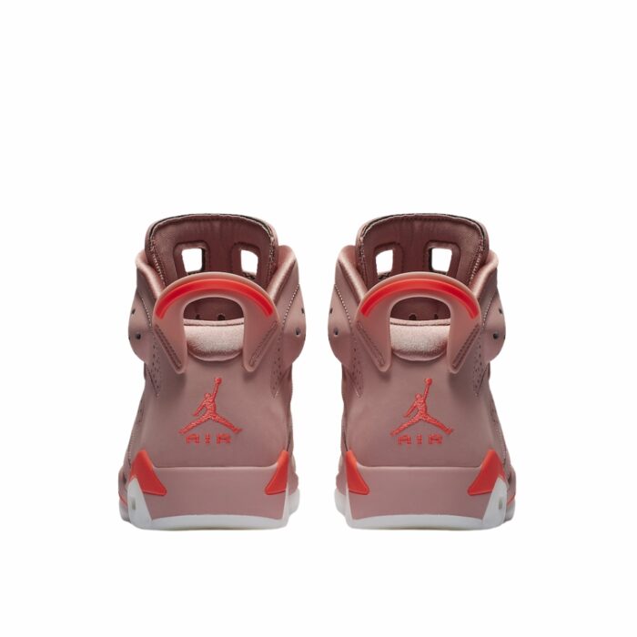 NIKE AIR JORDAN 6 RETRO ALEALI MAY RUST PINK BRIGHT CRIMSON CI0550 600 - Image 5