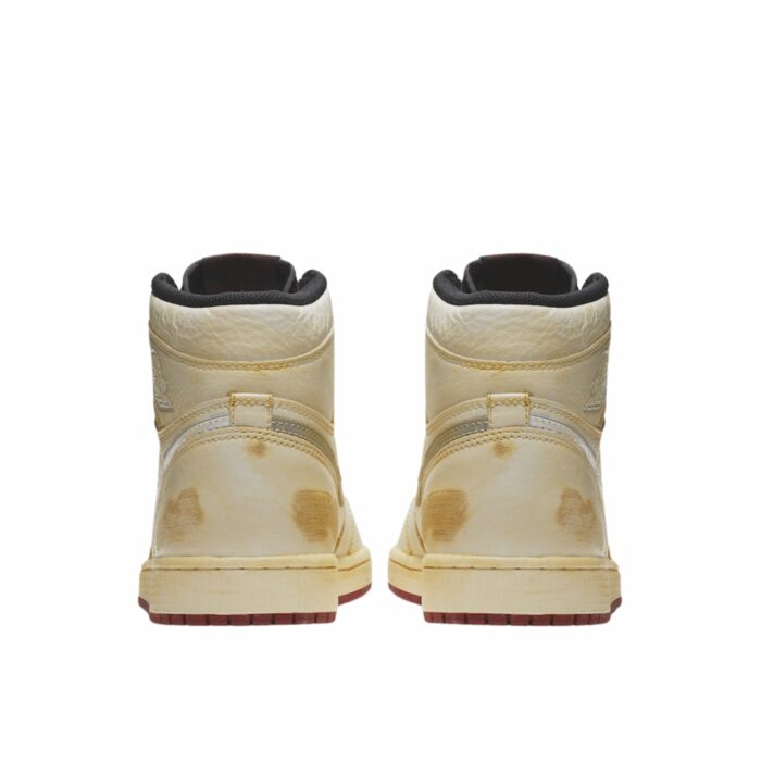 NIKE AIR JORDAN 1 RETRO HIGH NIGEL SYLVESTER SAIL VARSITY RED REFLECT SILVER WHITE BV1803 106 - Image 5
