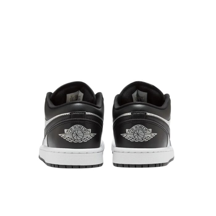 NIKE AIR JORDAN 1 LOW SE BLACK WHITE METALLIC SILVER DA5551 001 - Image 5
