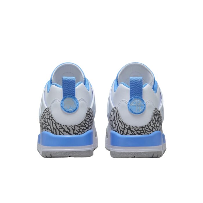 NIKE AIR JORDAN SPIZIKE LOW WHITE WOLF GREY ANTHRACITE UNIVERSITY BLUE FQ1759 141 - Image 5