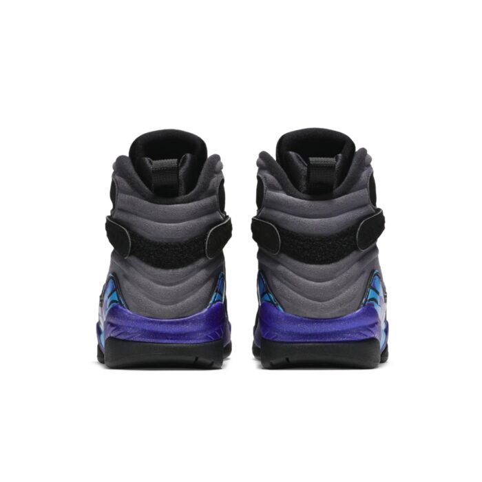 NIKE AIR JORDAN 8 RETRO AQUA BLACK BRIGHT CONCORD AQUA TONE 305381 025 - Image 5