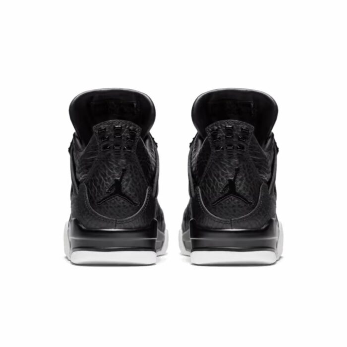NIKE AIR JORDAN 4 RETRO PONY HAIR BLACK SAIL 819139 010 - Image 5