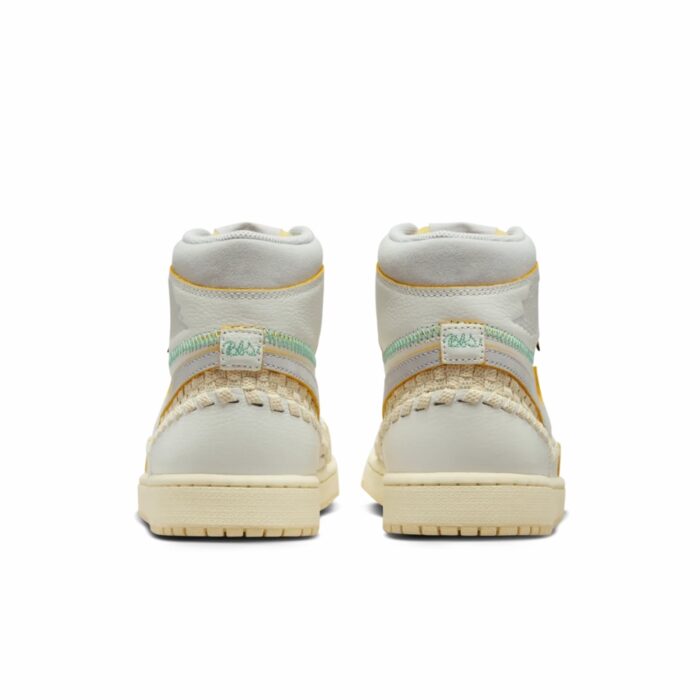 NIKE AIR JORDAN 1 UNION LA FOOTSCAPE SAIL WOLF GREY MUSLIN PALE VANILLA KINETIC GREEN UNIVERSITY GOLD FD2565 100 - Image 5
