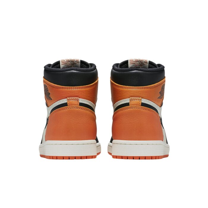 NIKE AIR JORDAN 1 HIGH OG SHATTERED BACKBOARD STARFISH SAIL BLACK DZ5485 008 - Image 3