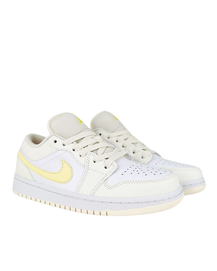 NIKE AIR JORDAN 1 LOW GS ZESTY LEMON WHITE FV8486 181