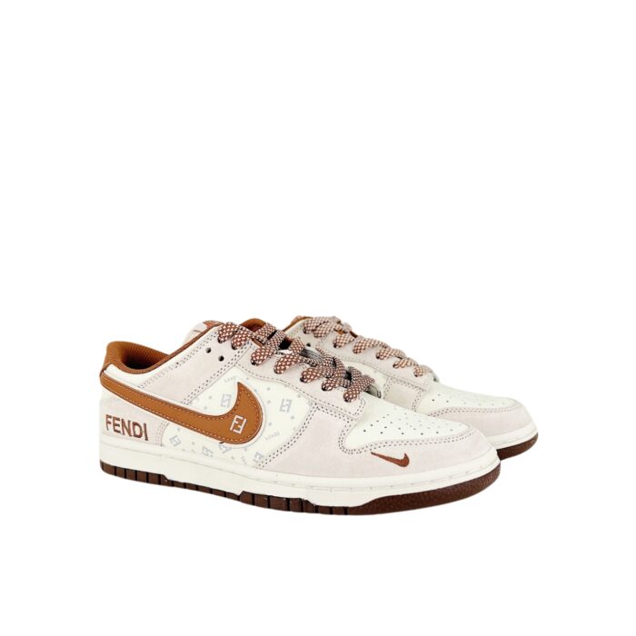 NIKE SB DUNK LOW X FENDI JOINT PIG EIGHT BROWN HOOK DJ2024 057