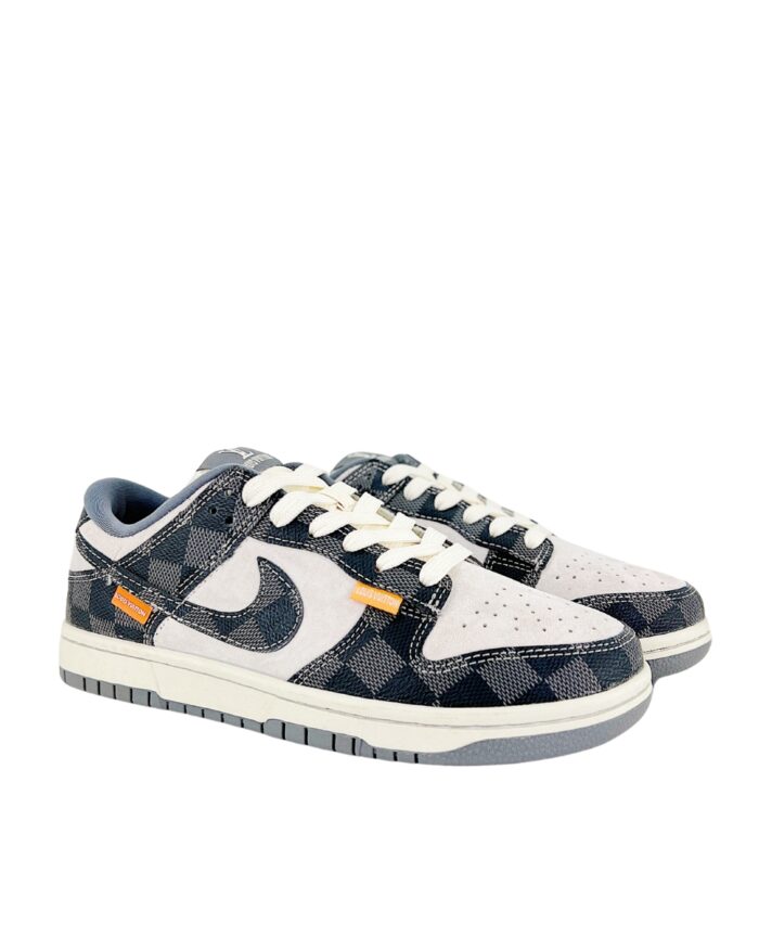 NIKE SB DUNK LOW X LOUIS VUITTON WHITE BLACK GREY QF1568 146