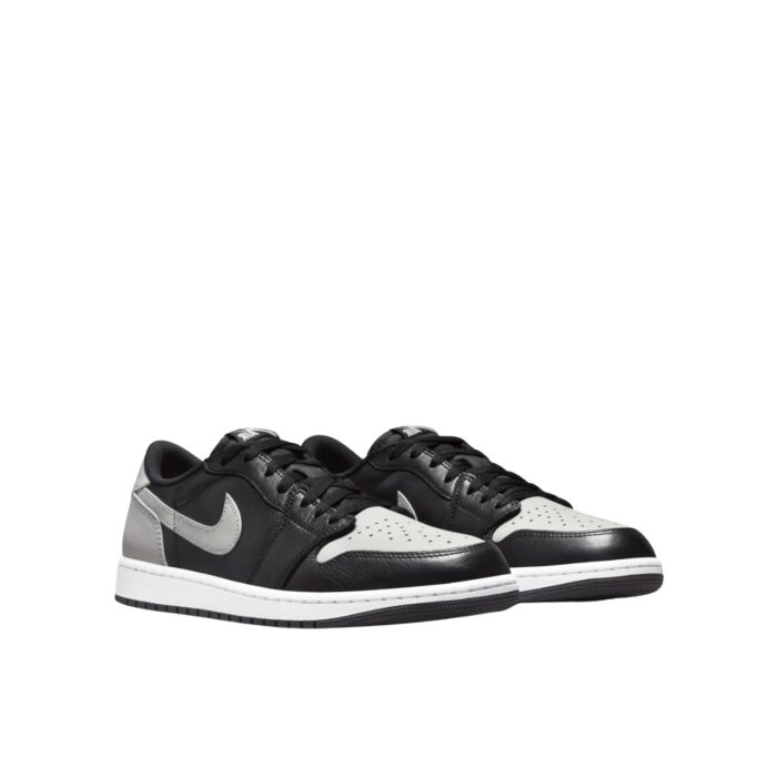 NIKE AIR JORDAN 1 LOW OG SHADOW BLACK MEDIUM GREY WHITE CZ0790 003