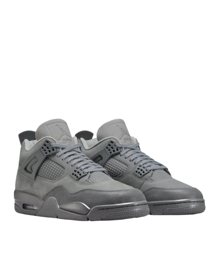 NIKE AIR JORDAN 4 SE PARIS OLYMPICS WET CEMENT SMOKE GREY IRON GREY CEMENT GREY PARTICLE GREY FQ7928 001
